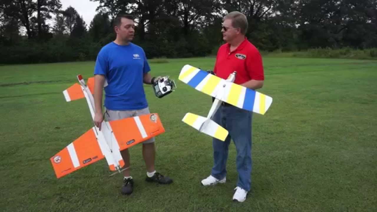 AGL Scratchbuild Maidens! Trainer and Edge 540 maiden day.