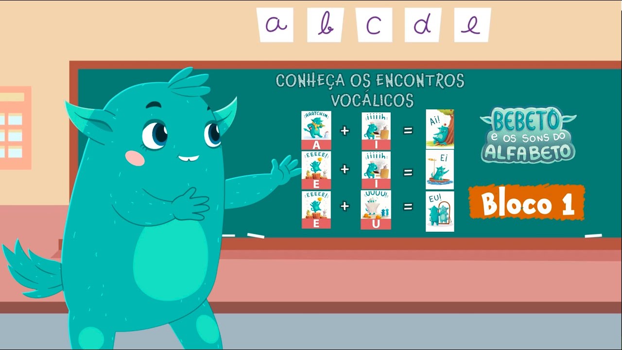 BEBETO E OS ENCONTROS VOCÁLICOS - BLOCO 01