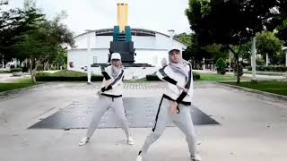 Gucci Gang - Lil Pump Matt Steffanina Choreography Hijab Dance Cover By Twineester29