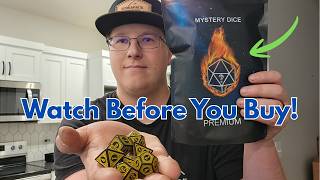 Unboxing this Mystery Dice Set
