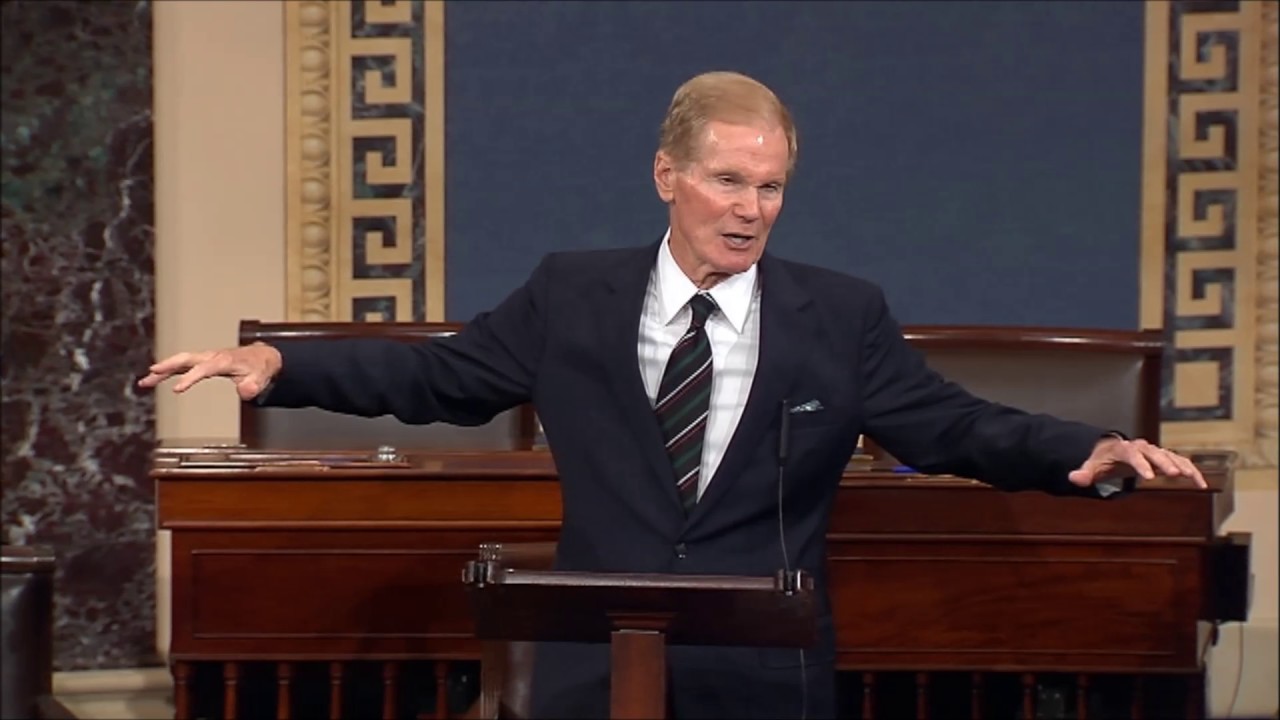 Nelson speaks about the GOP health care bill on the Senate floor