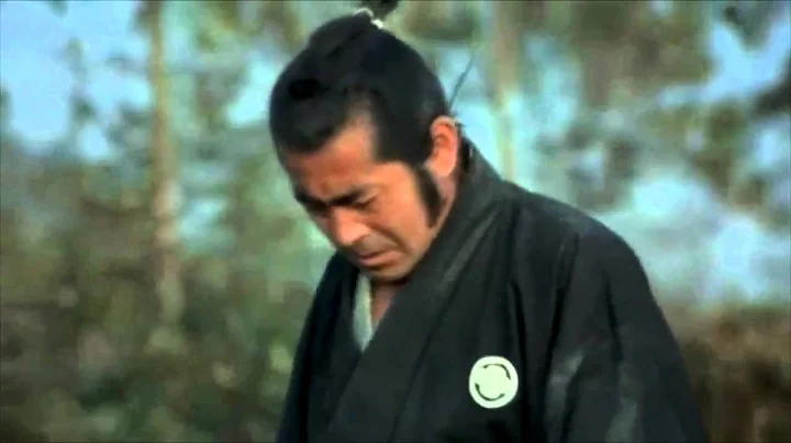 Toshiro Mifune throws Charles Bronson around for a...