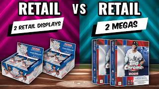 CHROME BOUNCEBACK OR 0-3 2026 TOPPS CHROME MEGAS VS 2026 SERIES 2 RETAIL DISPLAY BOXES