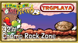 Super Mario World 2: Yoshi's Island - World 4-5 - Chomp Rock Zone (100%) (1080p)