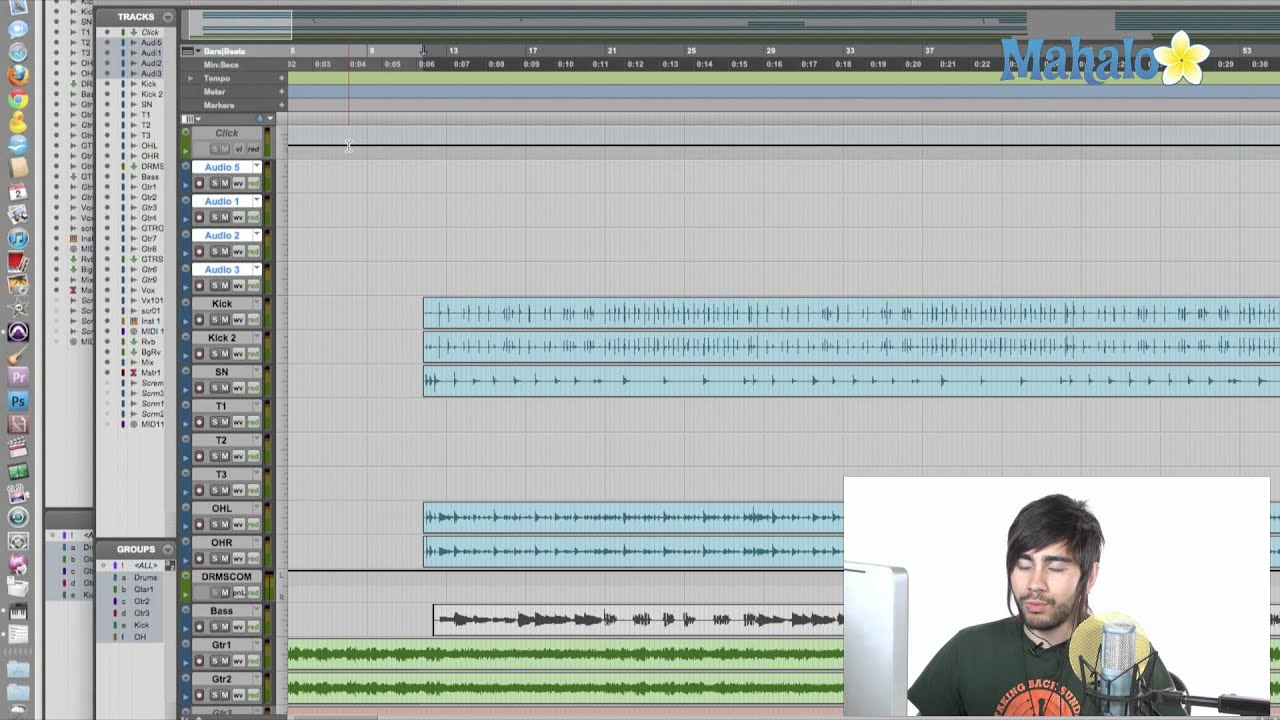 Creating Groups Pro Tools 9 YouTube