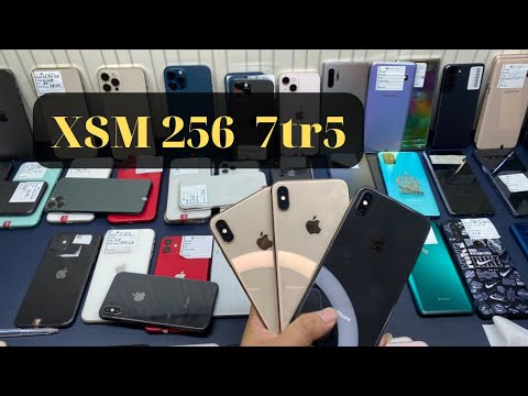 Video Thanh lý XsMax 256g 7tr5 , iP13 giảm 500k , 11Prm 12tr... - youtube