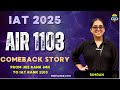 Simran Cracked IAT with AIR 1103 🧬 | PCMB Strategy for IAT (IISER) #iiser #iat
