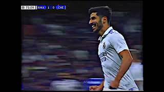 هدف اسينسيو على تشيلسي 🫀🖤 هدف ريال مدريد الثاني على تشيلسي ✈️🫂