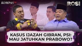 Panas! Debat Bestari PSI & Azam Khan soal Pelaporan Ijazah Wapres Gibran ke Bareskrim | ROSI