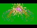 Green Screen Fireworks sound Overlays HD Animation Футаж Салют хромакей