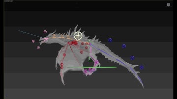 3DS Max Rigging + animating Dragon