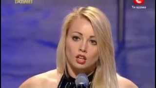 Ukraine's Got Talent - Anastasia Sokolova - Pole Dance (First Representation)