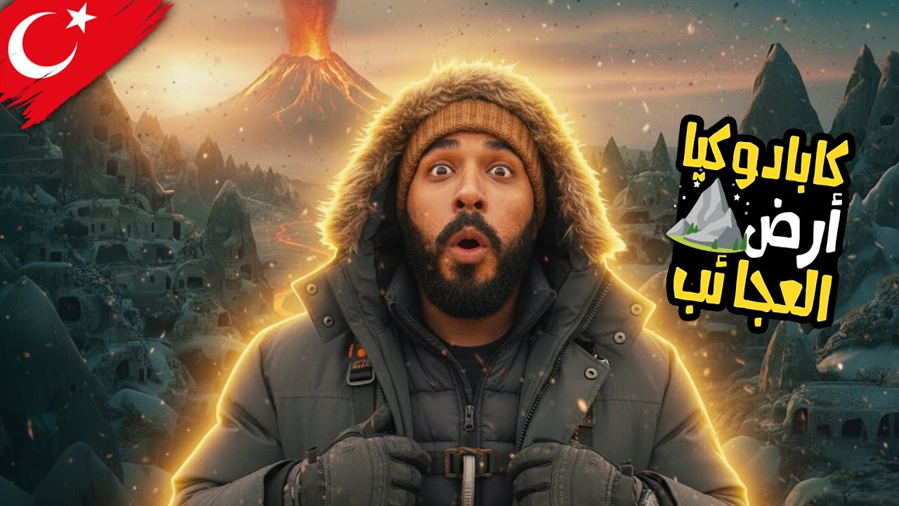 ⁣استكشاف كابادوكيا أرض العجائب التركية 🇹🇷 | كأنك في كوكب تاني 🪐😲
