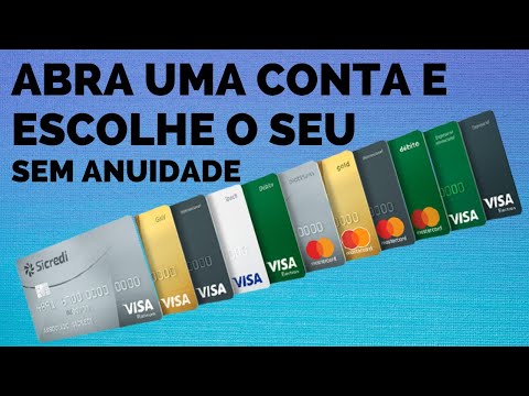 ?SICREDI TEM 4 CARTÕES DE CRÉDITO FÁCIL APROVAÇÃO MAS NINGUÉM PEDE