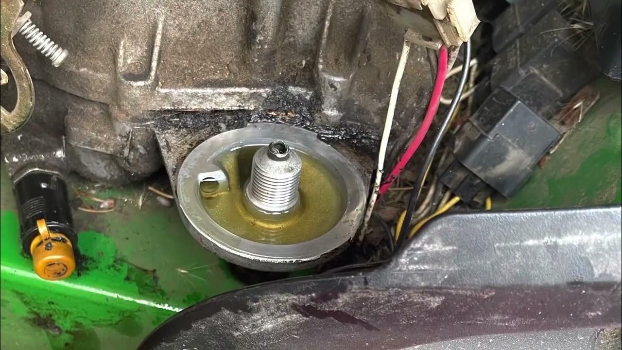 John Deere LT155 Maintenance kit; oil change, oil filter, air filter