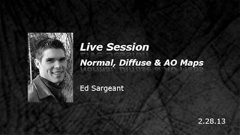 Mudbox/Max Live Session 2 28 13 Exporting Normal, Diffuse and AO Maps