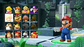 Super Mario Party - Mario vs Luigi vs Yoshi vs Shy Guy - Whomp