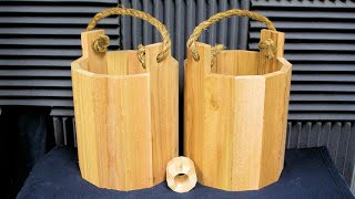 Making a Wooden Bucket | Simple DIY