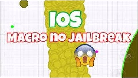 Ios macro no jailbreak 2.20.3! (agar.io)