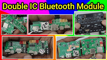 Double IC Bluetooth Module || Best sound BT kit 5volt || Electronics Verma