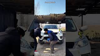 Funny Car Repairs 😂 #funny #cars #mechanic #shorts