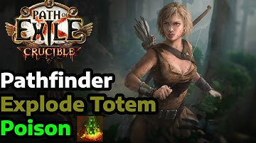 [3.21] Path of Exile Pathfinder Explode Totem Poison Low Budget [Build Guide]