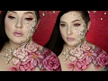 Valentine's Day Flower Body Paint & Makeup Tutorial w/ Alex Faction