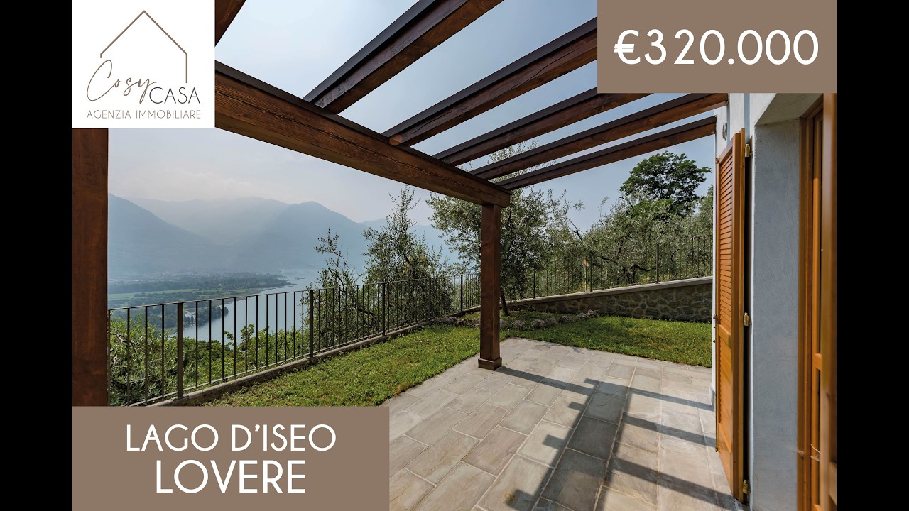 Questa VILLA sul Lago d’Iseo è IRREALE 🤩 Piscina + vista da sogno!