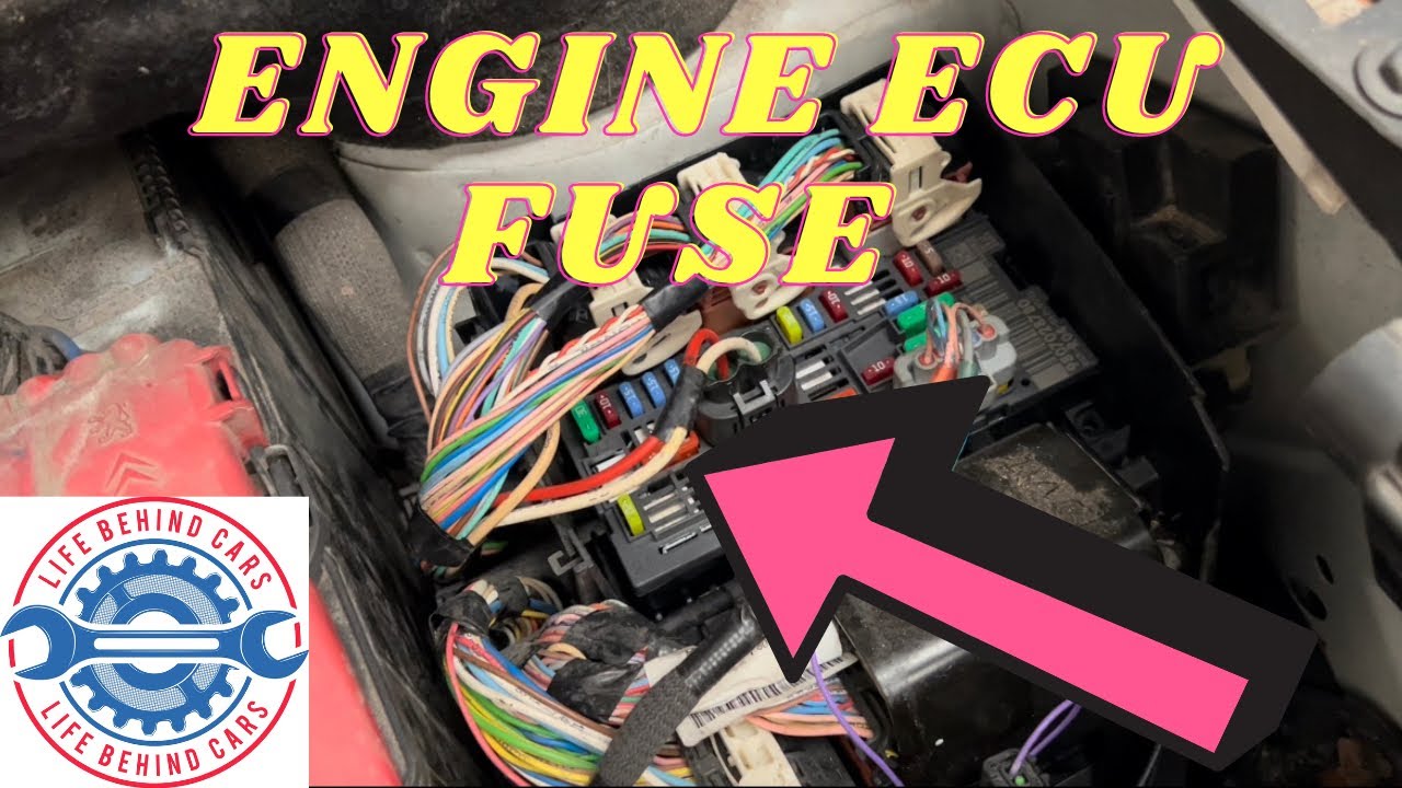 Citroen Berlingo Diesel 2013 Engine Ecu Fuse Location