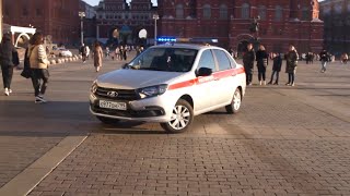 Москва в период карантина - Красная площадь, метро, автотрансорт, магазины, сотовые салоны