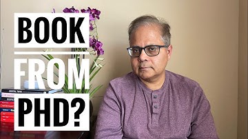 Publish your PhD Thesis as a BOOK!