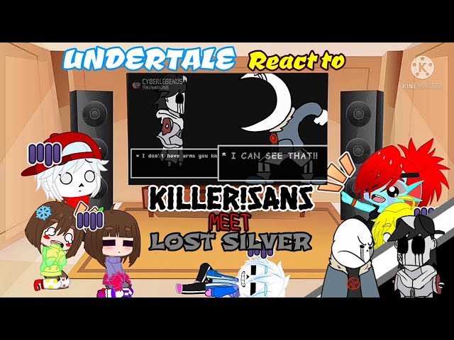 Sans AUS react to Killer vs M87 sans 