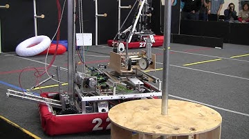 FRC Practice Scrimmage 2011 - Mini-bot Deployment
