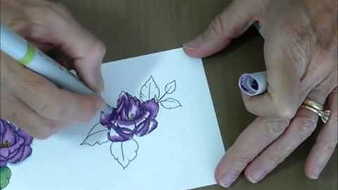 Copics 101   Basic Blending   Part 2