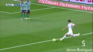 Top 10 - Los Mejores Goles de James Rodriguez Con El Real Madrid