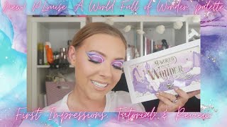 New Plouise A World Full Of Wonder Palette First Impressions Tutorial Review 