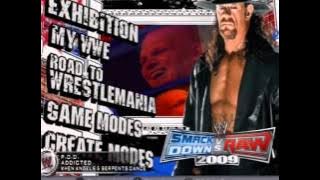 WWE SVR 2009 PS2 Menu music
