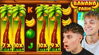OUR BIGGEST WIN EVER ON BANANA FARM (INSANE)