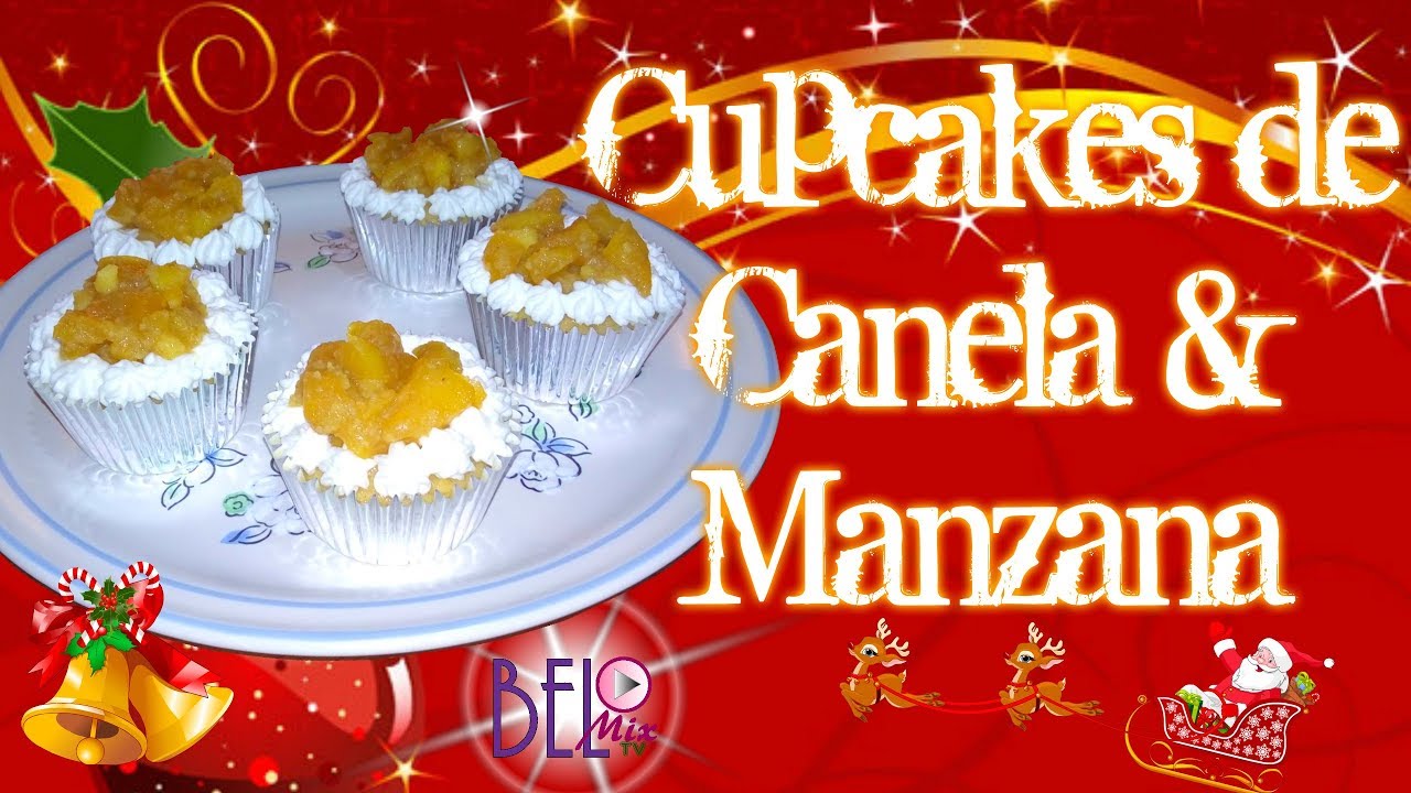 Cupcakes de Canela & Manzana | Navidad | Belmix TV