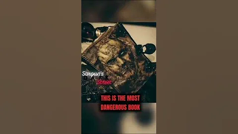 world's most dangerous book do you want to read???😈 #youtubeshorts #shorts #cursed #dark #spooky
