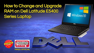 DELL LATITUDE E5400 ll How to Upgrade RAM