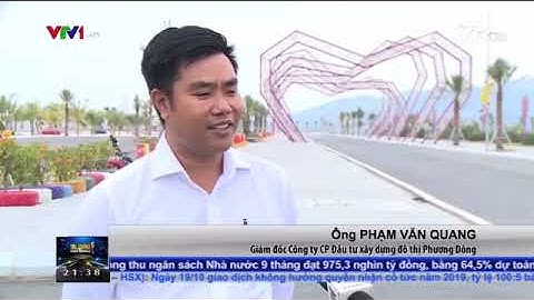 Đất nền Phương Đông Vân Đồn trên bản tin tài chính VTV1