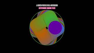 A round purple ball converges.#bouncingball #maths #viralvideo #python #funny