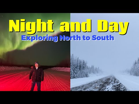 VLOG 251 Driving to Alberta and exploring the road from Norman Wells to High Level