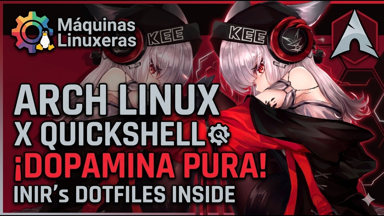 Personalización de Arch Linux: Llevando Quickshell al límite (Inir ...