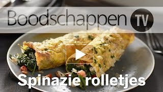 Spinazierolletjes - Boodschappen Tv