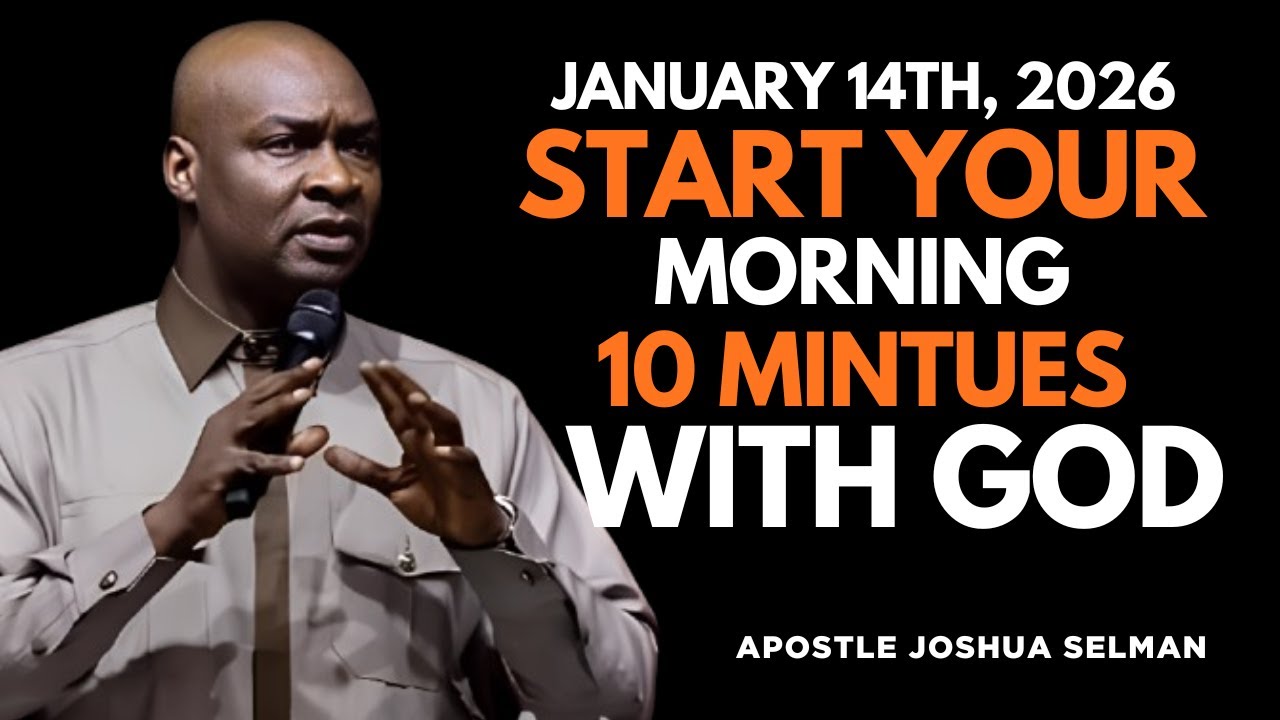 START YOUR MORNING WITH GOD & TAKE CONTROL OF YOUR DAY | Apostle Joshua Selman