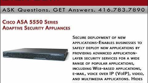 Cisco ASA 5550 Series Adaptive Security Appliances Digitcom.ca Business Phone Systems