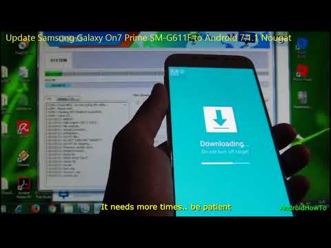nougat samsung galaxy sm android update on7 prime j5