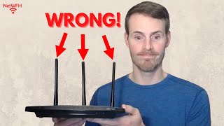 Router Antenna Positions  What You're Doing Wrong